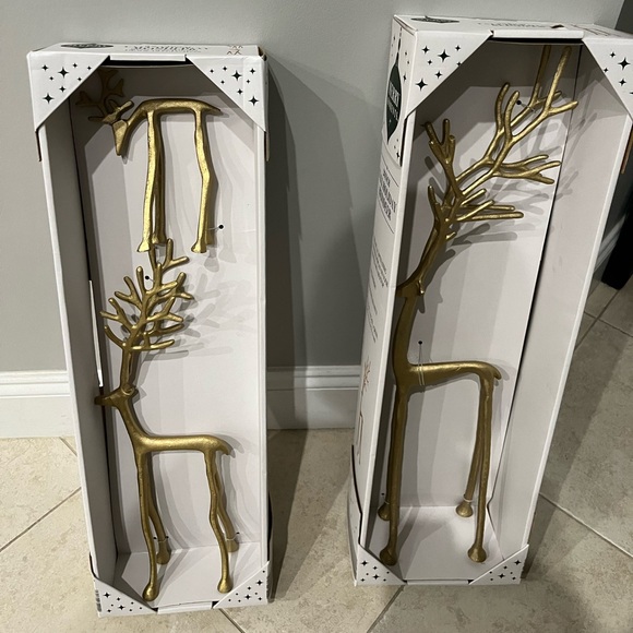 Other - Aldi Gold 3 pc set Reindeer